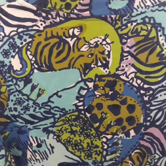 Cat print lilly pulitzer top - Picture 4 of 5